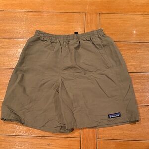 Patagonia Men's Olive Athletic Shorts